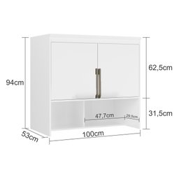 Módulo Aéreo para Cama de Solteiro  - 3