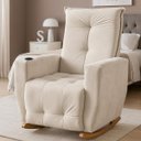 Ver imagem 1 de Poltrona de Amamentação Balanço Agatha Puff Begeclaro