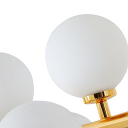 Lustre Pendente Nordecor Dornan 2422 Dourado G9 Bivolt - 3