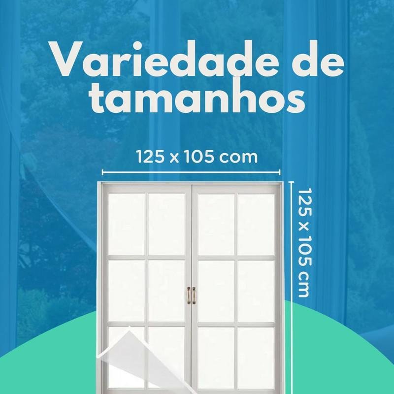 Tela Mosquiteira 125x105cm - Proteção contra Insetos - 2