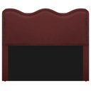 Ver imagem 6 de Cabeceira King Bari P02 195 cm Para Cama Box Bordô