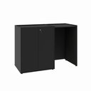 Ver imagem 2 de Armário Copa com Nicho para Frigobar Lado Direito 1,40 m X 0,60 m Multiuso com 2 Portas e