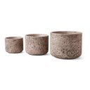 Ver imagem 3 de Vaso Decorativo Cachepot em Cimento Pedra Cinza Pequeno