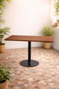 Ver imagem 2 de Mesa Bistrô Retangular 120cmx60cm Moderno e Funcional:preto