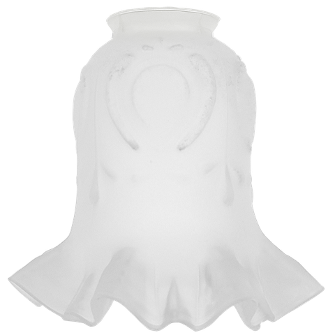 Tulipa Rei Gold com Colar Fosca P/ Pendente Lustre Arandel