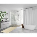 Ver imagem 3 de Tapete Bolinha Banheiro Antiderrapante 50cmx100cm Marfim