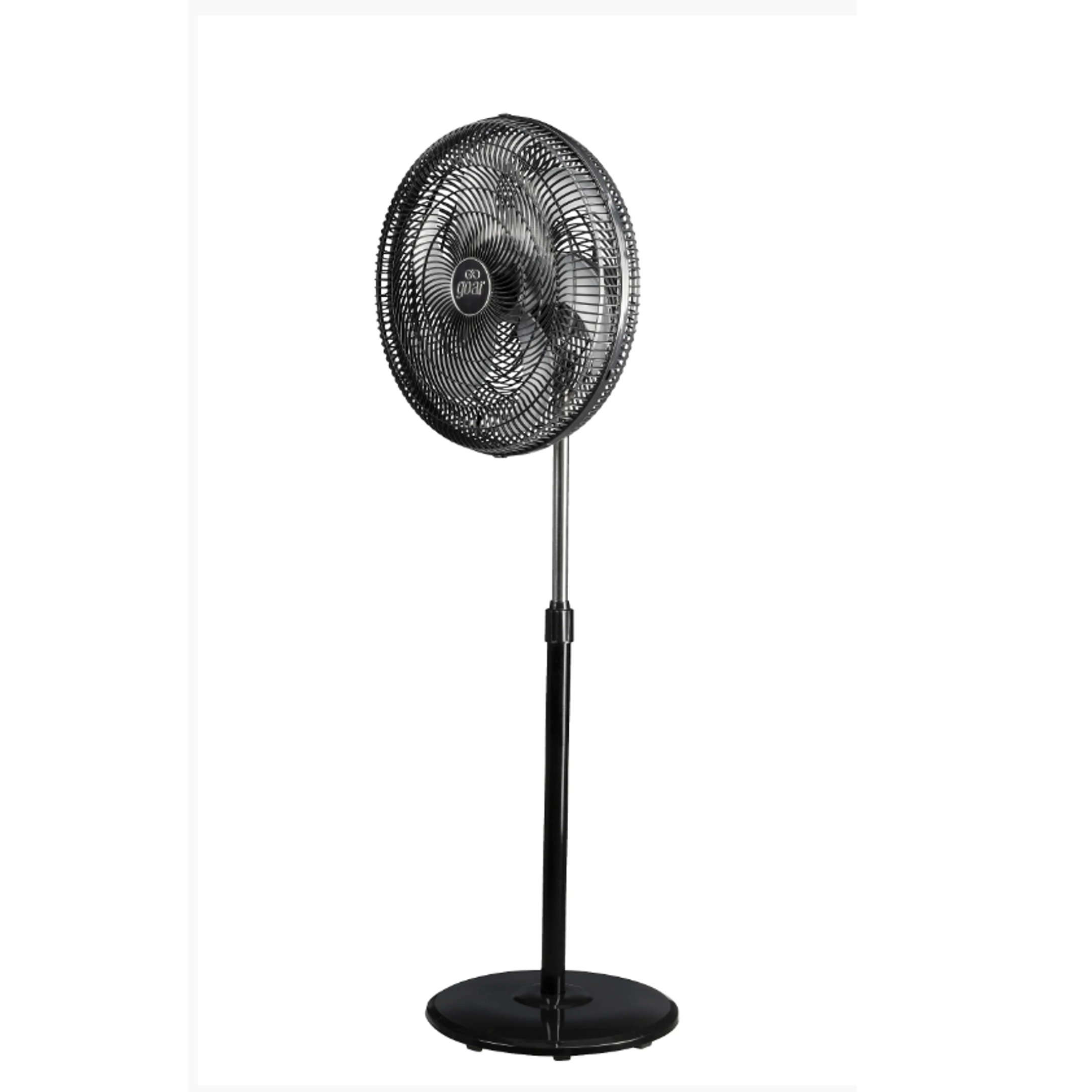 Ventilador Turbo Coluna 50cm 127v Goar Grande Pedestal Cinza - 4