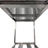 Mesa Aço Inox Profissional 170x60x90 Cm com Espelho Nortinox - 5