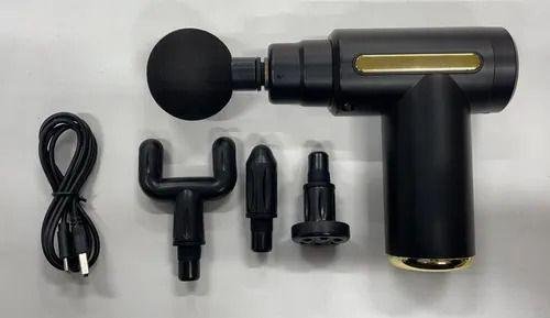 Mini Pistola Massageadora Miofascial Fisio Atleta Gun Relax Crossfit Massagem 4 Ponteiras e Variação - 2