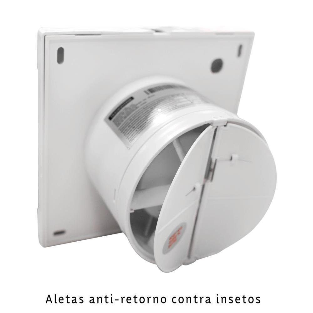 Exaustor para Banheiro Tramontina 15w Branco - Ba100 - 127v - 3