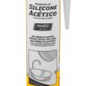 Borracha Silicone Branco 256g Acético Vonder - 2