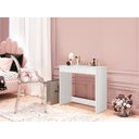 Ver imagem 3 de Penteadeira com Espelho e Porta Joias Paris Branco