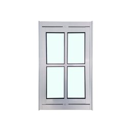 Vitro Pivotante Quadriculado Branco 100x80 Linha 25 - 2 Vitro Pivotante Quadriculado Branco 100x80 Linha 25 - 2