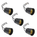 Ver imagem 1 de Soquete com Rabicho Minion Preto Bocal P/ Lâmpada E27 | Utilimix | 05 Un