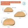 Conjunto 3 Tábuas de Bambu Oikos - 2