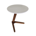 Ver imagem 2 de Mesa Lateral Clarice Baixa Laqueada