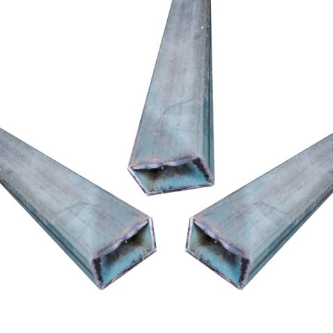 03 Tubos 02mts 30 X 20 X 0,80 Galvanizado