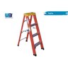 Escada em Fibra Tesoura 3 Degraus 1,20m com Patamar Simples WBertolo - 5