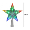 Estrela Ponteira Topo de Árvore de Natal LED Colorido - 3