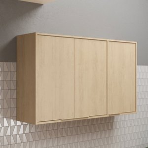 Armário Aéreo para Cozinha 3 Portas Karine 