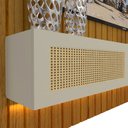 Ver imagem 6 de Home para TV 230 Majestade Native Tela Rattan Naturale Off White - Gelius