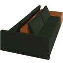Ver imagem 7 de Sofá Ilha Modular para Sala 252cm com Puff Dublin K01 Veludo Verde Sintético Caramelo - Lyam Decor