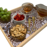 Bandeja Estampada para Café da Manhã: Azulejo Natural - 1