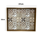 Ver imagem 2 de Bandeja Estampada para Café da Manhã: Azulejo Natural