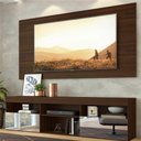 Ver imagem 3 de Rack com Espelho e Painel para TV até 65" Multimóveis Flórida FG3137 Madeirado