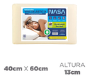Ver imagem 3 de Travesseiro Nasa-X 3D Original Viscoélastico Antialérgico 40x60x13