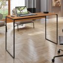 Ver imagem 2 de Mesa de Escritório Home Office Start 118cm Estilo Industrial Savana - Desk Design