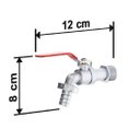 Ver imagem 4 de Torneira de Lavanderia/jardim Simples Aço Inox 304