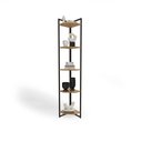 Ver imagem 2 de Estante Cantoneira Kappesberg Estilo Industrial Li022 Cor Freijó/preto Fosco