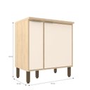 Ver imagem 4 de Balcao Para Cozinha 80Cm Com Porta Condimentos Karine 