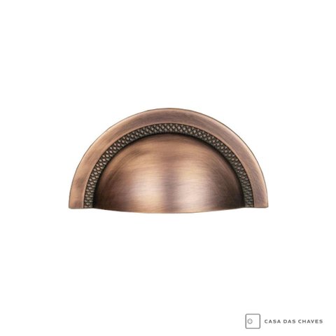 Puxador Shell Zen Cobre 48mm