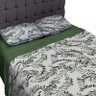 Jogo de Cama Tecebem Solteiro Malha Joca 3 pçs Premium Estampado Oliva - 3