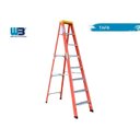 Ver imagem 4 de Escada em Fibra Tesoura 7 Degraus 2,40m com Patamar Simples WBertolo