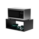 Ver imagem 1 de Nicho para Cozinha Lyon MDP 60cm Preto Mercado Das Prateleiras