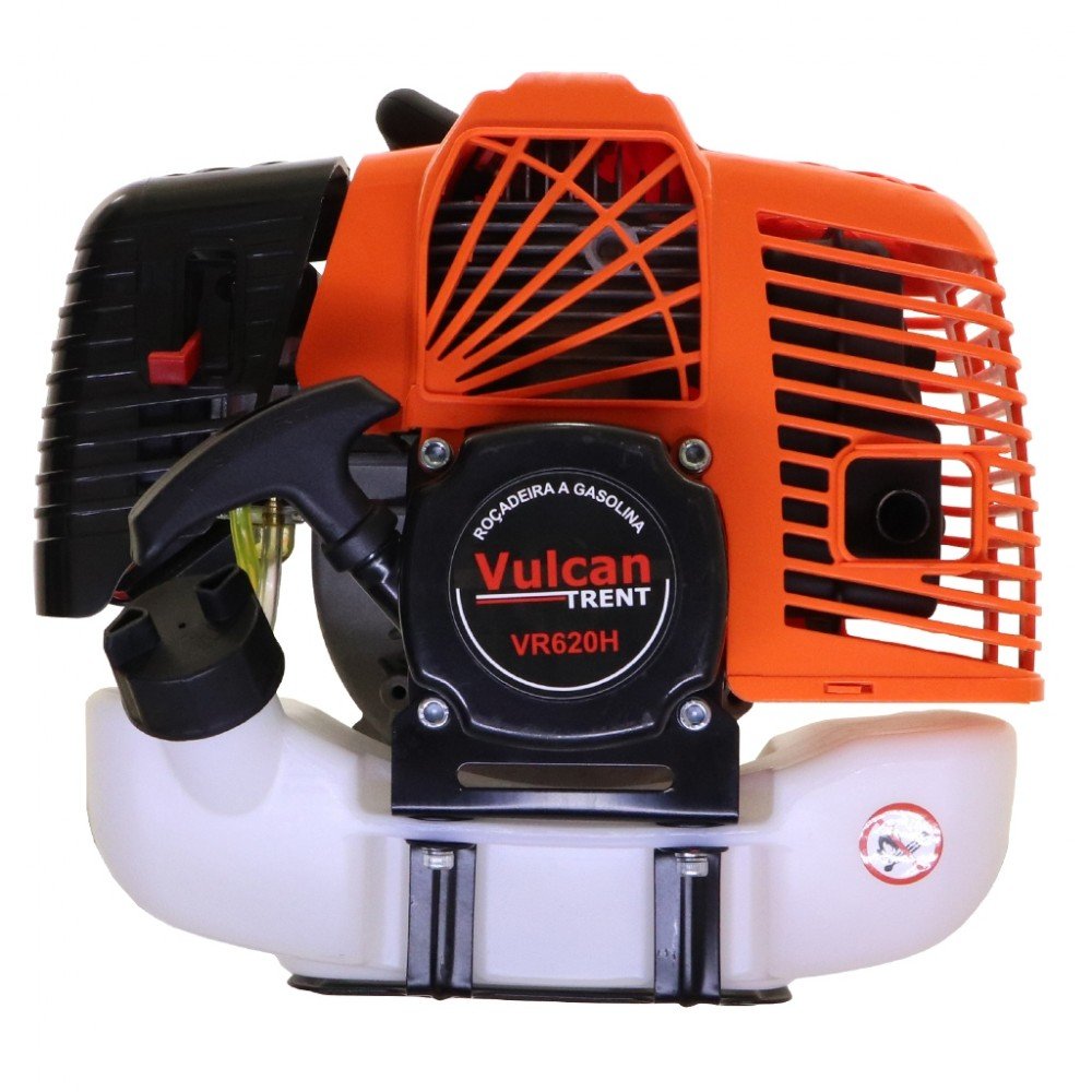 Rocadeira a Gasolina Vulcan Vr620h / Vr620 H Profissional 2 Tempos 62cc 3hp C/ 2 Brindes Lamina Faca - 8