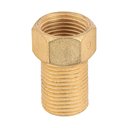 Ver imagem 4 de Kit 5 Conexão Extensor Aumento Prolongador Médio Rosca 1/2 2,5cm