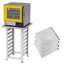 Ver imagem 1 de Kit Forno Turbo Elétrico Progás Plus Digital 127v com Mesa Prp-004 e 4 Bandeja Imeca