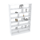 Ver imagem 1 de ESTANTE ORGANIZADORA M278.B MDF S FUNDO (QUARTO, SALA, COMÉRCIO) MUNDI MOVEIS