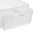 Ver imagem 3 de Organizador Gaveteiro Rattan Multiuso Plastico Resistente Escritorio Quarto Transparente Nitron