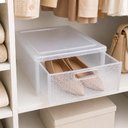 Ver mais imagens de Organizador Gaveteiro Rattan Multiuso Plastico Resistente Escritorio Quarto Transparente Nitron