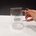 Ver imagem 7 de Caneca de Borossilicato 450ml Transparente 11x8x8cm Café Chá Leite Chocolate