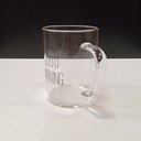 Ver imagem 5 de Caneca de Borossilicato 450ml Transparente 11x8x8cm Café Chá Leite Chocolate