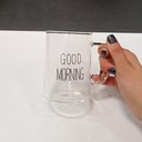 Ver imagem 6 de Caneca de Borossilicato 450ml Transparente 11x8x8cm Café Chá Leite Chocolate