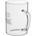 Ver imagem 2 de Caneca Xícara Home&co Borossilicato 450ml 11x8x8cm Transparente