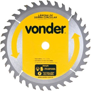 Lamina Serra Circular Vídea 400x30x4,5mm 36 Dentes 3300 Rpm