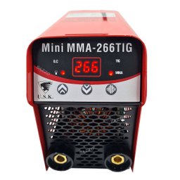 Maquina Solda Inversora Mini Mma 266 Tig Eletrodo USK 220V - 3